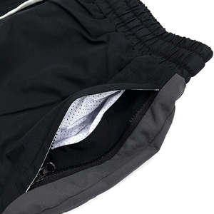 Ensemble de survêtement sportif personnalisé, coupe-vent, séchage rapide, avec logo brodé et fermeture éclair, idéal pour le jogging en extérieur et la mode urbaine - Product Image 5