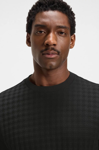 T-shirt Homme Personnalisé Haut de Gamme 100% Coton Tricoté Formel Oversize Uni Écologique Impression DTG Coupe Boxy Vente en Gros - Product Image 2