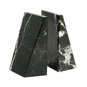 Sujetalibros de Mármol Natural Decorativo para Escritorio, Diseño Clásico Moderno Hecho a Mano (MROMBE-017) - Product Image 5