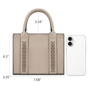Bolso de Cuero para Mujer al Por Mayor, Último Estilo, Superventas, Material Duradero Antiarrugas, Totalmente Personalizable - Product Image 2