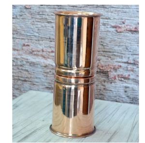Premium Quality Copper Glass Tumbler Manufacturer Ayurvedic Drinking Water Cup Bulk Export Metal <b>Drinkware</b> India - Product Image 4
