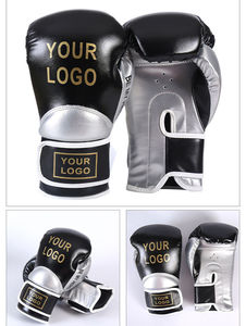 Guantes de Boxeo de Cuero Genuino con Logotipo Personalizado para Entrenamiento y Sparring, Guantes de Boxeo Profesionales con Espuma Multicapa - Product Image 4