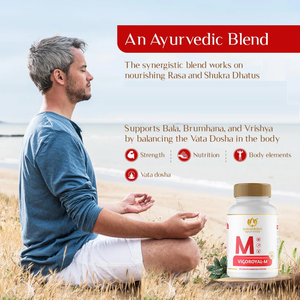 Tabletas de Extracto Herbal Vigoroyal M, Fórmula Ayurvédica Premium con Ashwagandha, Safed Mulsi, Shilajit y Shatavari - Product Image 6