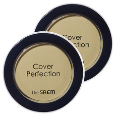 Corrector The Saem Cover Perfection Pot 6g Verde Beige 2 Unidades Crema Maquillaje con Descuento - Product Image 1