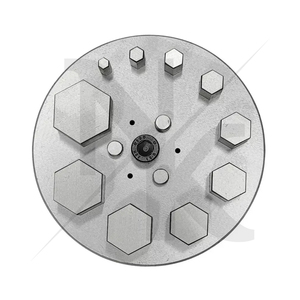 Coupe-disques hexagonal de qualité supérieure, facile à utiliser, avec un jeu de 10 poinçons de taille 4 mm à 31 mm, pour la fabrication de bijoux, en acier inoxydable - Product Image 5