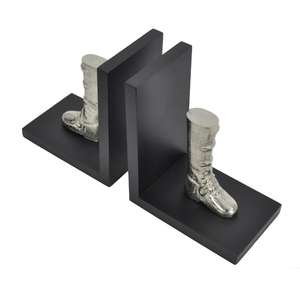 Sujetalibros de Metal Hechos a Mano, Accesorios de Escritorio, Sujetalibros Escultóricos Estilo Bota Fácilmente Móviles para Libros, Precio al por Mayor - Product Image 5
