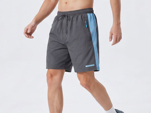 <b>Mne</b> Quick Dry Windbreaker Shorts Loose Fit Running Mid Drawstring Waist Shorts Casual 100% Nylon Polyester Hiking Outdoor Shorts - Product Image 6