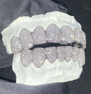 Top Quality <b>Diamond</b> Grillz for Men <b>Teeth</b> Jewelry with Premium Shine and Modern Streetwear Look Available At Wholesale Price - Product Image 6