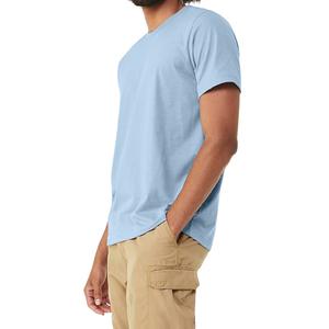 Camiseta Deportiva Promocional Lisa Personalizable 100% Algodón, Secado Rápido, Transpirable, Corte Regular para Hombre, Ideal para Yoga, Running y Deportes - Product Image 1