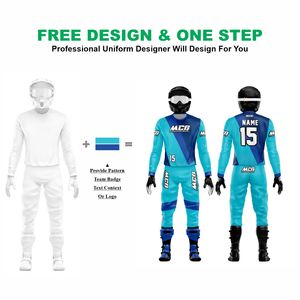 Tenues de course de motocross, VTT, BMX, tout-terrain, ATV, de qualité supérieure, en tissu luxueux, avec impression sérigraphique en silicone, design populaire 2027 - Product Image 2