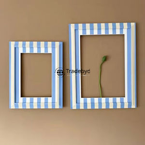 Marco de Fotos Creativo de Lujo Hecho a Mano con Incrustaciones de Hueso y Acabado Brillante, Decorativo de Diseño por Tradebyd - Product Image 6