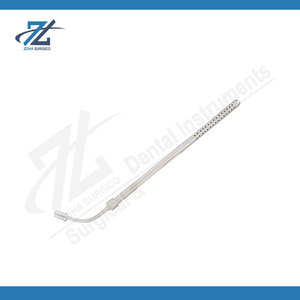 Tube d'aspiration Poole en acier inoxydable de haute qualité, instrument chirurgical d'aspiration, irrigation abdominale et drainage des fluides, fabricant Pakistan - Product Image 2