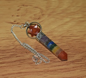 Bảy Bút Chì Liên Kết Luân Xa Với Con Lắc Sao, Con Lắc Pha Lê, Con Lắc - Product Image 4