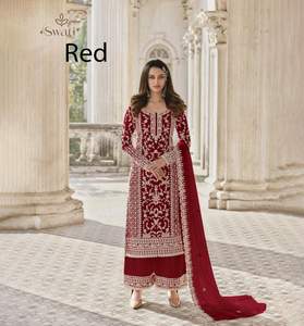 Ropa india y pakistaní, Salwar Kameez, vestido de novia con bordado para damas, listo para usar, ropa de fiesta, éxito de ventas - Product Image 1