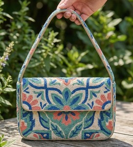 Bolso de mano de moda para mujer, hecho a mano con cuentas, diseño de leopardo, bolso de hombro de diseñador, bolso de noche bordado, accesorio para fiesta nupcial - Product Image 3