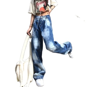 Venta al por mayor suave comodidad de las mujeres pantalones de encaje sólido hasta pantalones de pierna ancha Leggings sueltos deporte correr pantalones de cintura alta pantalones femeninos - Product Image 4