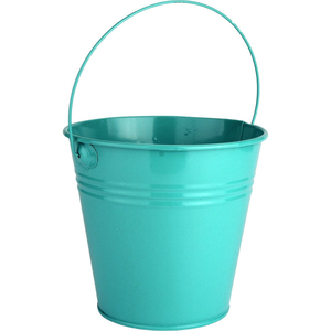 Seau en fer de petite taille, pot de fleurs en métal pour plantes et fleurs, vente en gros pour les fleuristes - Product Image 4