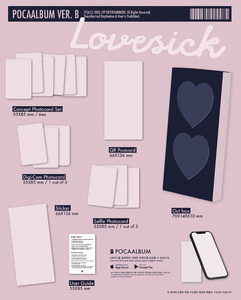 CHAERYEONG Lovesick [Versión POCALBUM] 1er Mini Álbum - Product Image 3