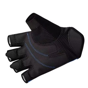 Active Foam Padded Sublimation Cycling Gloves Wear Resistant Graphic Print Biking Men Women Wholesale Printed Cycling Gloves - Product Image 6