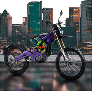 Motocicleta Eléctrica Todoterreno Light Bee de 8000W, 60V, 40Ah, 3 Velocidades, Batería de Litio, 75KM/H, Grado Industrial DIY - Product Image 5