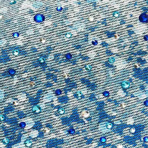 Nouvelle Tendance en Promotion : Short en Jean Homme de Haute Qualité, Taille Élastique, Prix Abordable, Short en Jean Homme avec Strass - Product Image 6