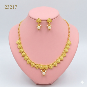 2024 Best Buy <b>Indian</b> Inspired African Fashion Alloy <b>Jewelry</b> <b>Set</b> for Women Vintage Comoros Mayotte Necklace Earrings Ring - Product Image 1