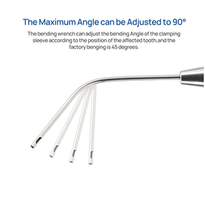 Système d'extraction de fiches endodontiques cassées PENTAX SURGICAL de qualité supérieure, kit d'extraction de fiches de canal radiculaire dentaire en acier inoxydable CE - Product Image 4