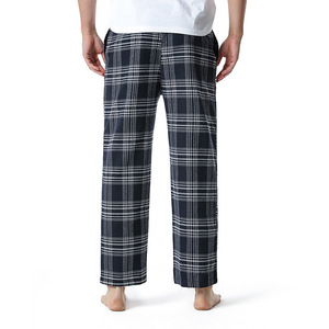 Wholesale Custom Logo Mens Buffalo <b>Plaid</b> Pajama <b>Pants</b> With Pockets Men's Flannel Pajama <b>Pant</b> Manufacturers Oem Odm Clothing - Product Image 2