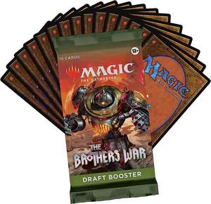 Cartas de Juego Magic: The Gathering The Brothers' War Draft Booster Box |   36 paquetes (540 cartas de juego) - Product Image 3