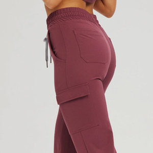 ชุดยูนิฟอร์มโรงพยาบาลสำหรับผู้หญิง คุณภาพสูง ออกแบบเองได้ เอวยางยืด ระบายอากาศได้ดี สวมใส่สบาย ผลิตจากผ้าออกซ์ฟอร์ด โพลีเอสเตอร์ ยืดหยุ่นได้ - Product Image 4