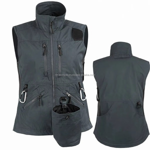 Red Color Dog Training Vest 100% Polyester Nylon Dog Handler Waistcoat with Zipper Pockets Best selling <b>Dummy</b> Vest by RehexImpex - Product Image 2