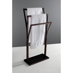 Toallero Metálico de Diseño con Múltiples Barras para Toallas de Baño, Toallas de Tela y Organización de Paños Diarios - Product Image 1