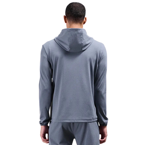 Sweat-shirt à capuche zippé athlétique, respirant, pour l'entraînement sportif, vêtements de sport personnalisés pour la salle de sport - Product Image 2
