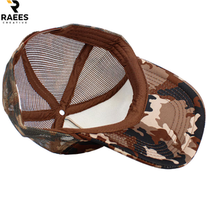 Gorras de béisbol Mash de alta calidad a precio de mayorista, 100% algodón, con logotipo y diseño personalizados, hechas en Pakistán. - Product Image 6