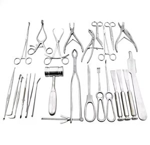 Juego de Instrumentos Quirúrgicos Ortopédicos Tegra, 25 Piezas, Kit Quirúrgico de Acero Inoxidable, Herramientas Manuales de Alta Calidad y Precisión, CE - Product Image 3