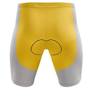 Ensemble de vêtements de sport respirants pour le cyclisme pour hommes avec maillot de vélo à séchage rapide et short de cyclisme rembourré à taille élastique - Product Image 5