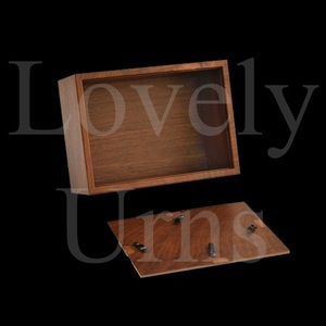 Wholesale value basic MDF cremation urns in 4 sizes adult medium <b>keepsake</b> memorial <b>ashes</b> container - Product Image 6