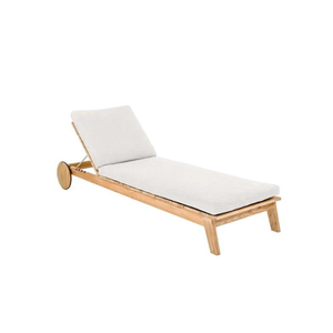 Chaise longue de luxe pour extérieur, jardin, cour, piscine, chaise longue réglable, mobilier de décoration - Product Image 1
