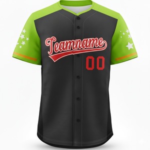 Camisetas de Béisbol OEM, Jersey de Béisbol Personalizado, Servicio de Ropa de Béisbol, Ropa Deportiva Lisa de Béisbol y Sóftbol, Ropa de Equipo para Hombre - Product Image 1