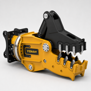 Pulvérisateur rotatif pour excavatrice pour démolition, longue durée de vie pour des opérations de concassage continues sur site - Product Image 3