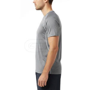 T-shirts pour hommes Modern Fit Tri-Blend avec tissu doux, coutures durables, extensibilité confortable et design tendance - Product Image 3