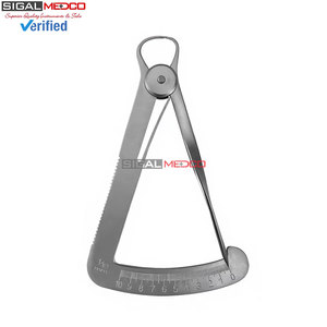 Calibre de mesure à ressort IWANSON 4 pouces pour couronnes dentaires, instrument de précision pour ponts dentaires et outil de mesure pour laboratoire de bijouterie - Product Image 3