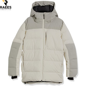 High Neck Stand Collar <b>Puffer</b> <b>Jacket</b> Minimalist Urban Design Padded Bubble <b>Crop</b> <b>Puffer</b> <b>Jacket</b> Elastic Cuffs Streetwear - Product Image 1