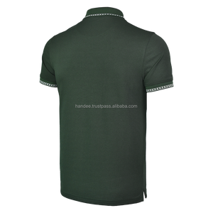 Custom Logo Digital Printing <b>Men's</b> Shirts Knitted Spandex Quick Dry Plus Size Short Sleeve Wholesale Supplier 2025 - Product Image 3