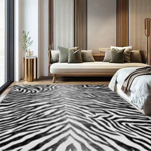 Tapis en laine naturelle écologiques, tapis en laine tissés à la main pour salon moderne, chambre à coucher et décoration intérieure - Product Image 2