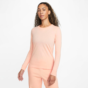 Pull à manches longues en coton personnalisé, tissu doux et confortable, silhouette décontractée, streetwear décontracté, t-shirt à manches longues pour femmes - Product Image 1