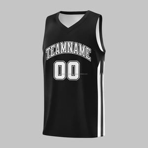 Camiseta de baloncesto OEM personalizada de alta calidad, diseño de logotipo, camisetas de baloncesto clásicas - Product Image 3