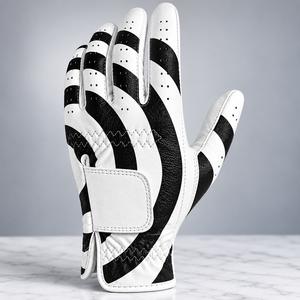 Guantes de Golf de Cuero OEM de Color Claro, Nueva Llegada, Guantes de Golf al por Mayor con Agarre Suave Antideslizante para Uso Deportivo - Product Image 6