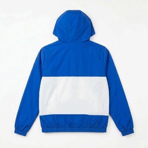 Ensemble deux pièces pour homme : Survêtement coupe-vent personnalisé avec short de sport et sweat à capuche zippé en nylon - Product Image 3