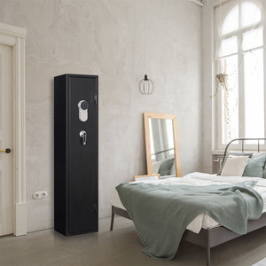 Caja de seguridad para pistola de seguridad digital biométrica segura ignífuga al por mayor con antirrobo para el hogar cajas fuertes para niños - Product Image 5